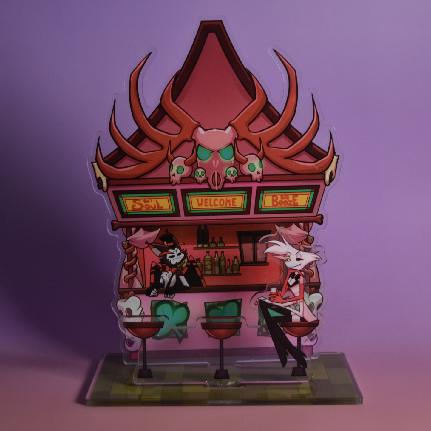 Husk's Bar Acrylic Stande | Hazbin Hotel
