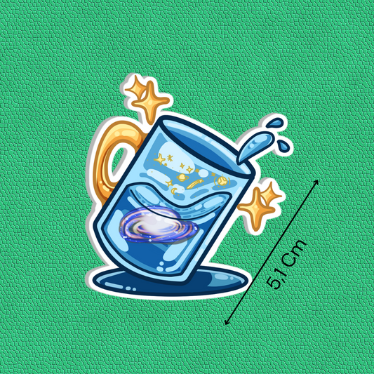 Galaxy Mug Sticker
