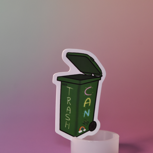 Trash- CAN sticker