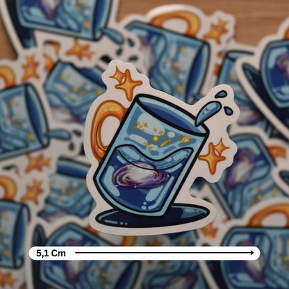 Galaxy Mug Sticker