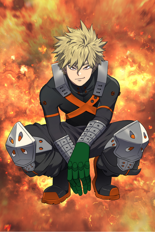 Postcard Katsuki Bakugo