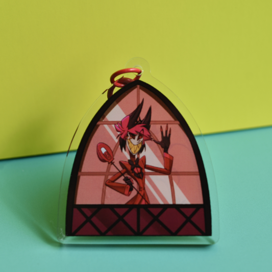 Double-sided Alastor Keychain | Hazbin Hotel