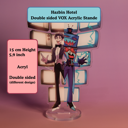 Vox Stande Double Sided | Hazbin Hotel