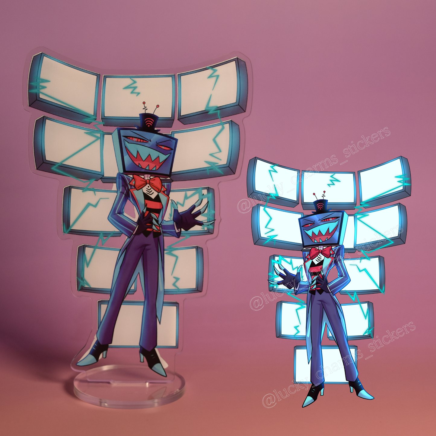 Vox Stande Double Sided | Hazbin Hotel