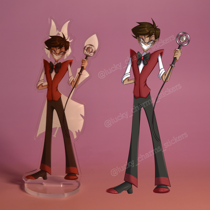 Alastor Stande Double Sided | Hazbin Hotel