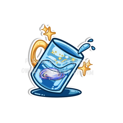 Galaxy Mug Sticker